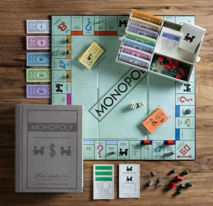 Monopoly Vintage Bookshelf Edition