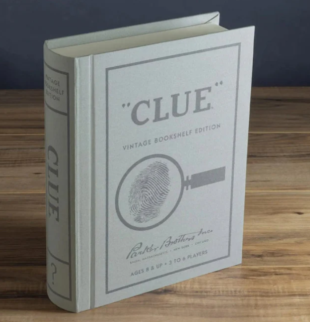 Clue Vintage Bookshelf Edition