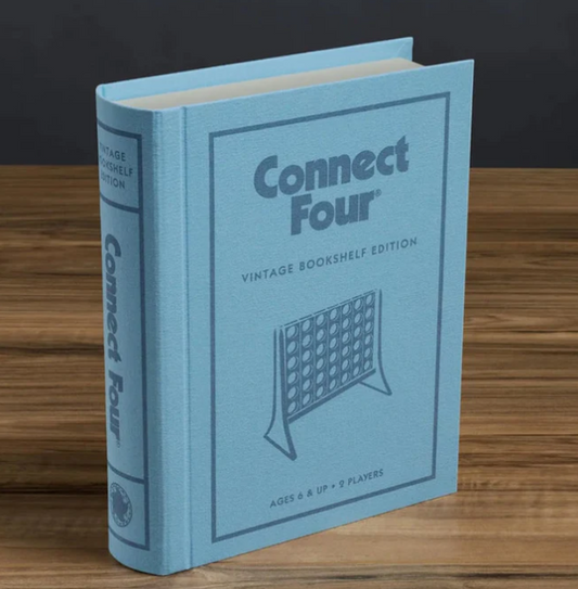 Connect 4 Vintage Bookshelf Edition