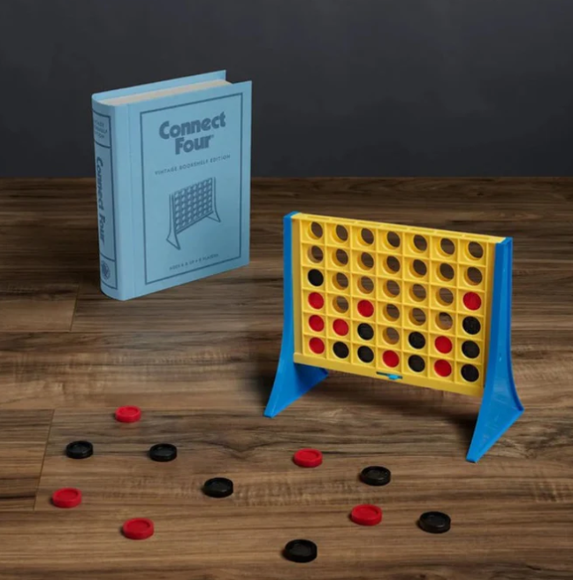 Connect 4 Vintage Bookshelf Edition